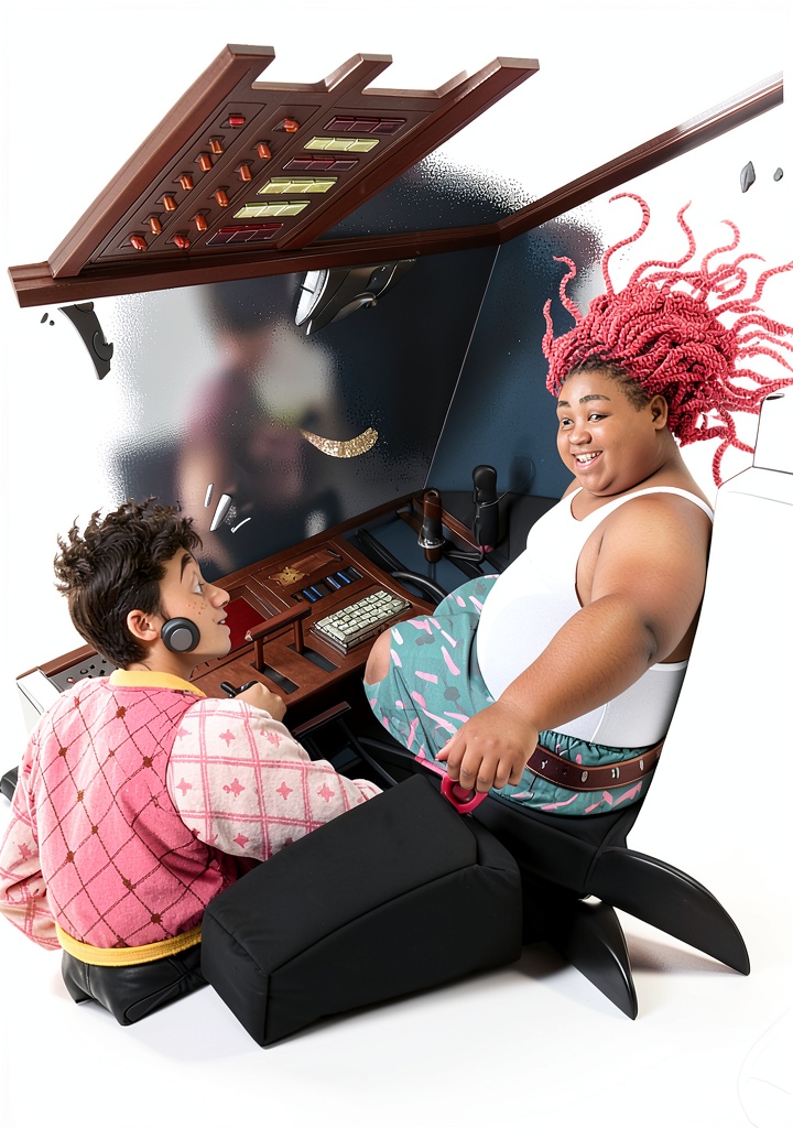 Random House Graphic Novel open on a tablet screen