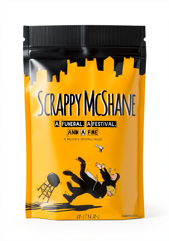 Scrappy McShane Book 2 cover showcasing teen mystery adventure themes