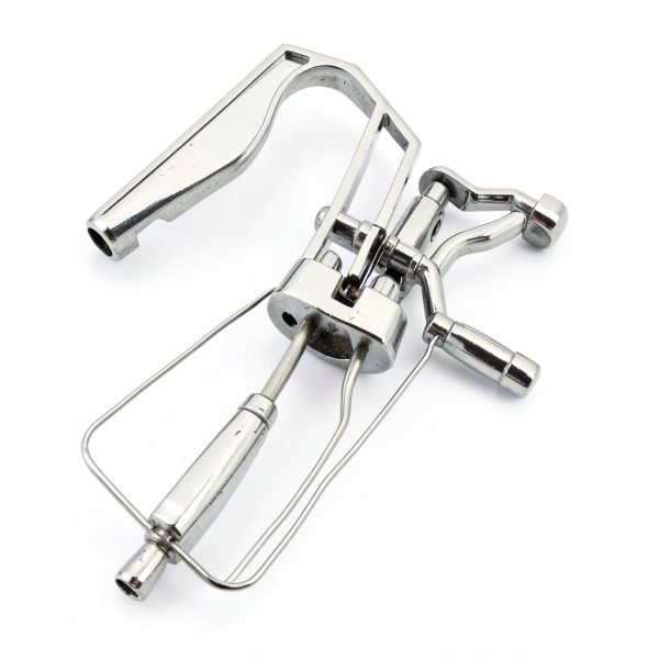 KUYYFDS Hand Crank Egg Beater Stainless Steel Manual Mixer-6