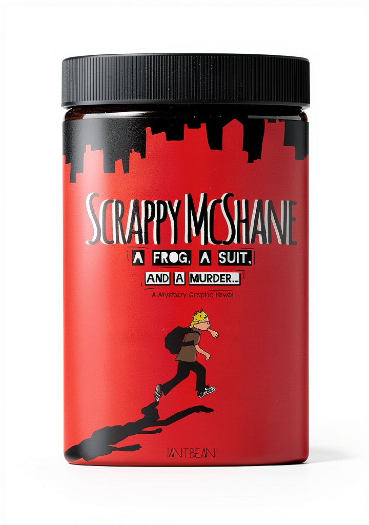 Scrappy McShane graphic novel cover showcasing vibrant artwork and characters