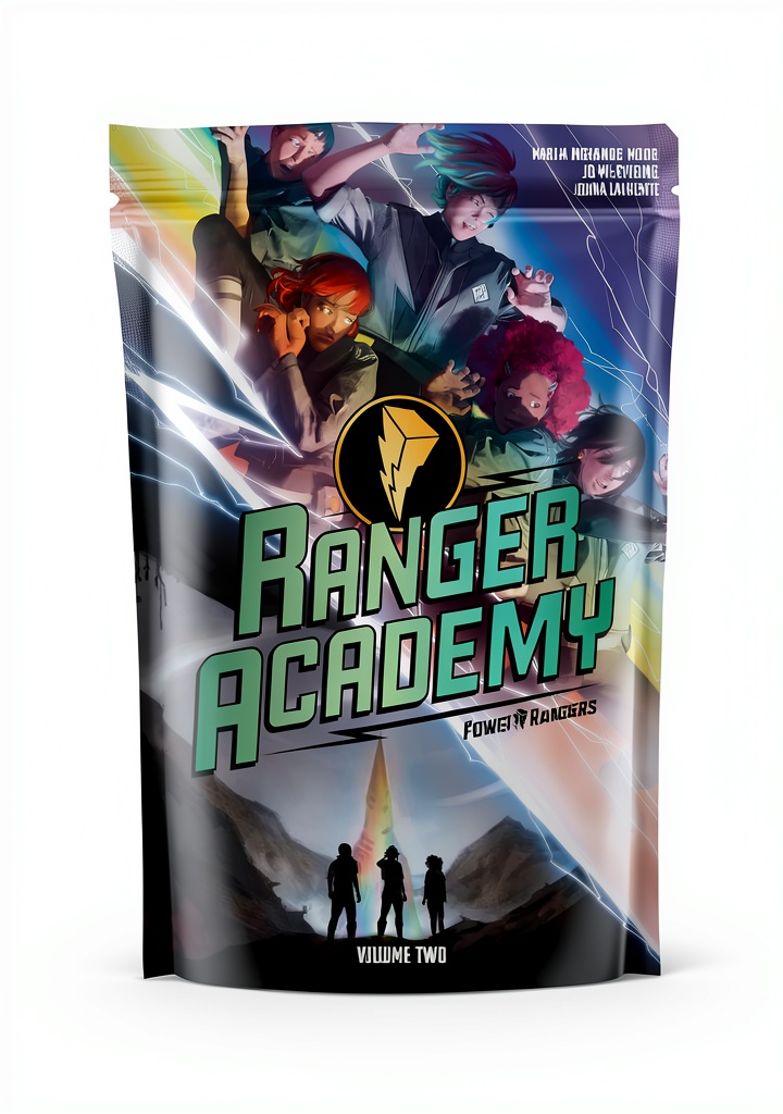 Ranger Academy graphic novel cover showcasing vibrant artwork and characters