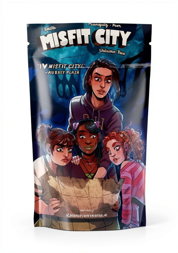 Misfit City Graphic Novel BOOM Box Teen Mystery Adventure-0