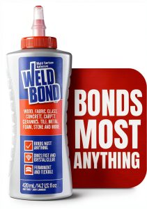 Wood Glue Weldbond Clear Water Resistant 420ml-0