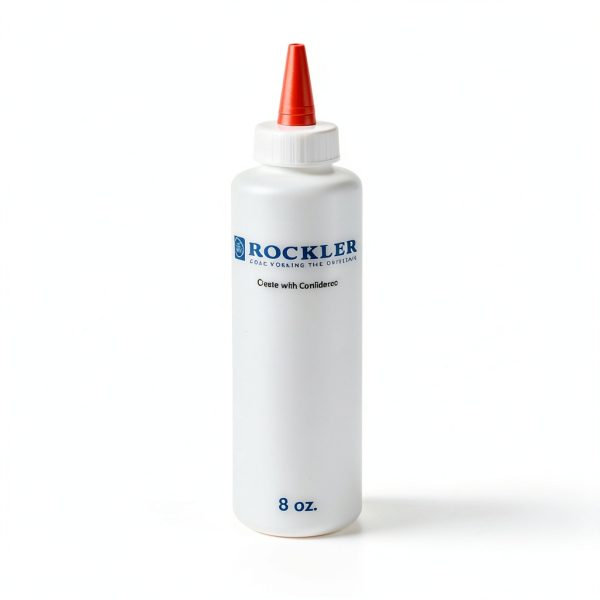 Rockler Wood Glue Bottle 8oz Clear Plastic-2