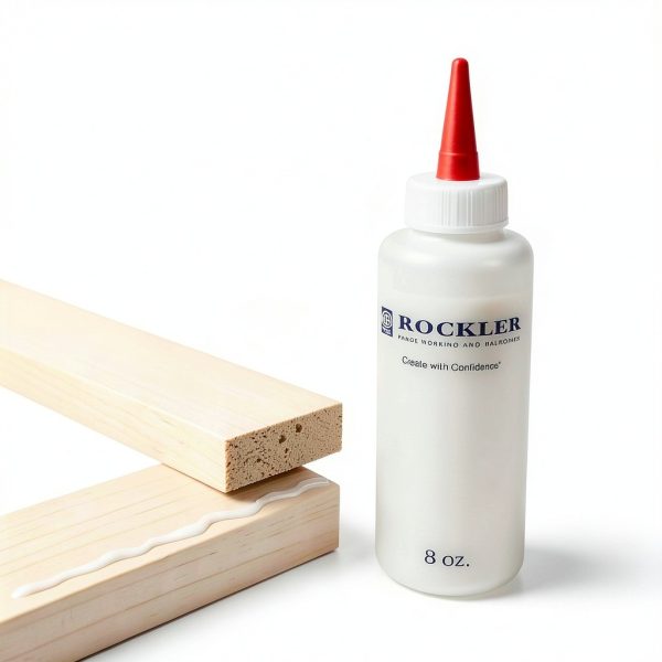 Rockler Wood Glue Bottle 8oz Clear Plastic-5