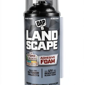 DAP Landscape Foam Black 12oz Fire Rated Adhesive-0