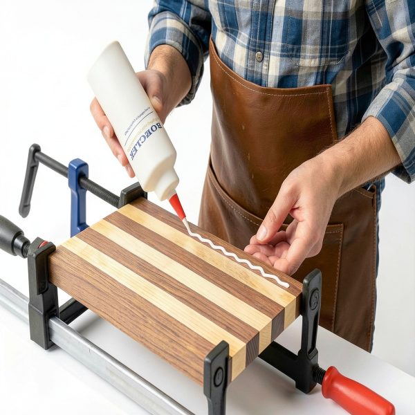 Rockler 16oz Plastic Wood Glue Bottle-3