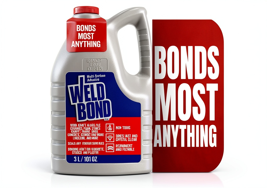 'Weldbond wood glue bottle'