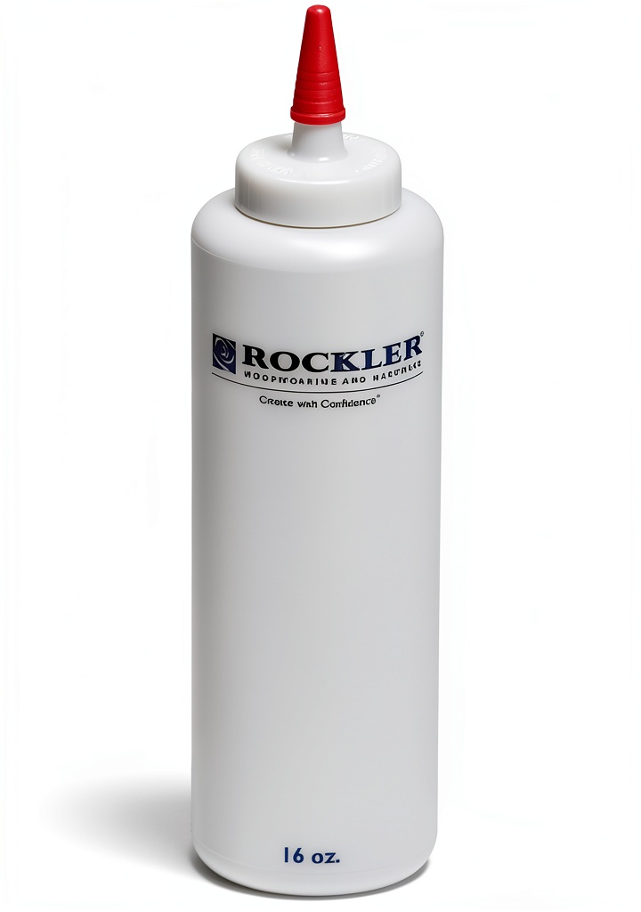 Rockler 16oz plastic wood glue bottle