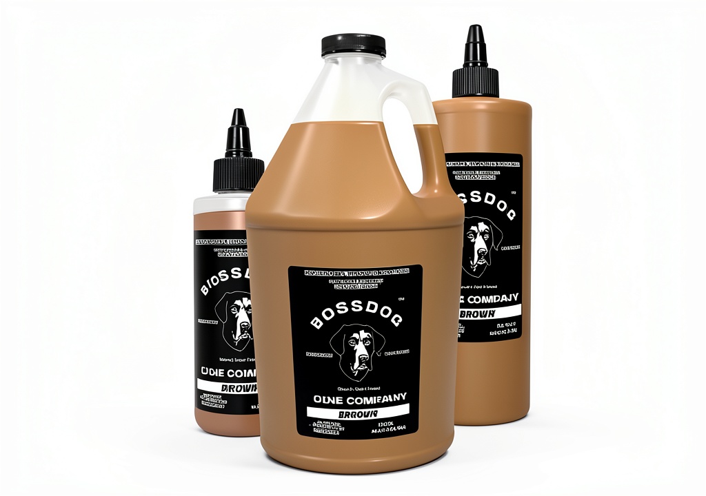 'BOSSDOG Dark Brown Wood Glue bottle'