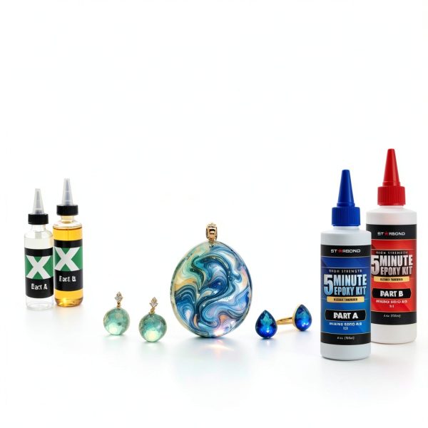 STARBOND Fast-Setting Epoxy Glue 5-Minute 2,600lb Shear QP-0JMT-7QNK-2