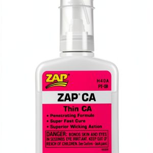 Zap CA 1 oz pink wood glue Low viscosity adhesive-0