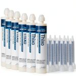 TotalBoat Thixo Thickened Epoxy Adhesive 185ml Cartridge 6 Pack-0