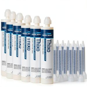TotalBoat Thixo Thickened Epoxy Adhesive 185ml Cartridge 6 Pack-0